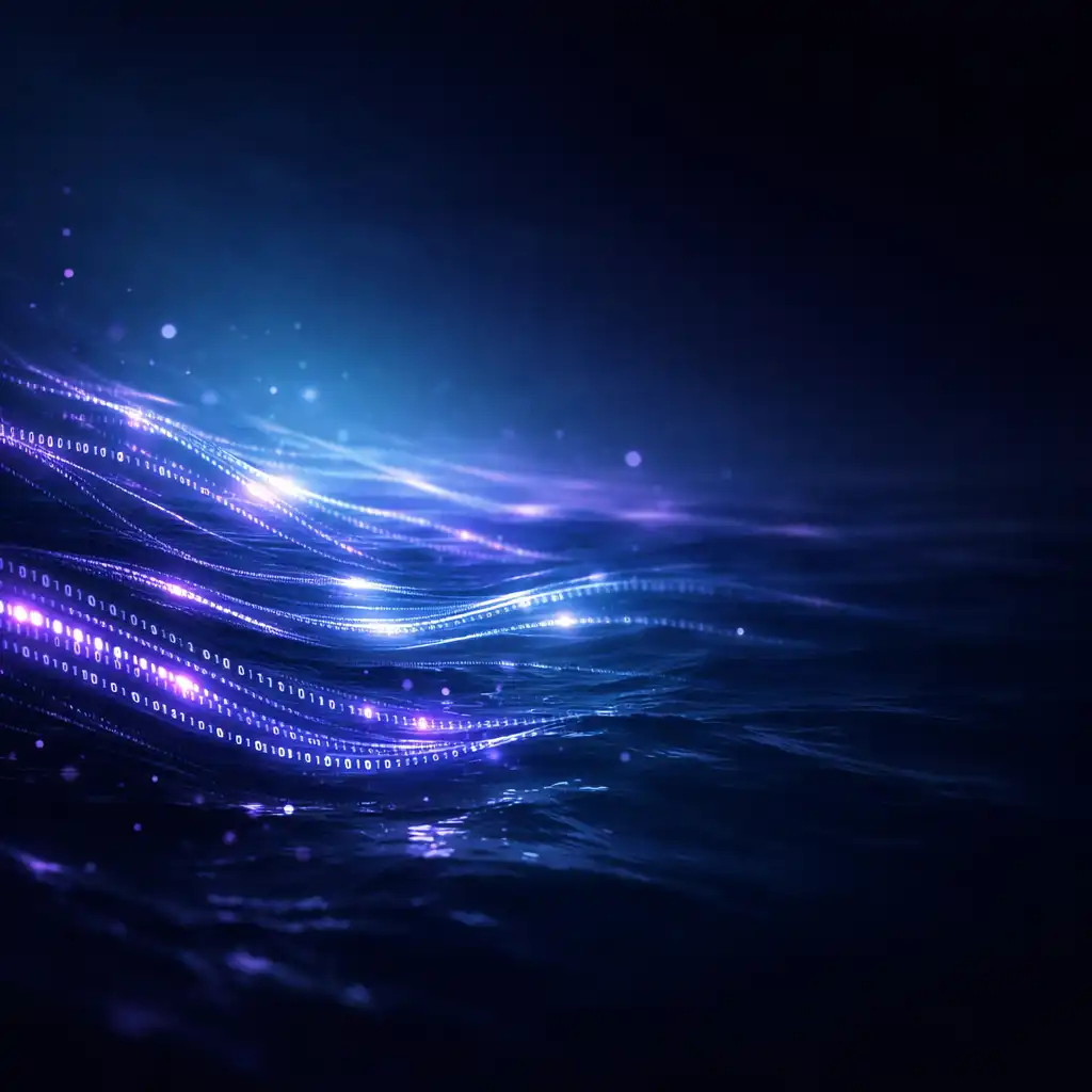 Concept abstrait de protection des données numériques